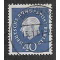 BERLIN -1959 40pf 'PRES. HEUSS' FINE USED (EBID...