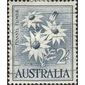 AUSTRALIA, FLOWER, Flannel Flower, blue 1959, 2...