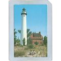 MI Silver Lake Lighthouse Postcard Little Point...