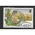 ISLE OF MAN 1988 CHRISTMAS MANX BIRDS 12p LONG ...