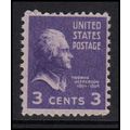 807 3c Thomas Jefferson Barely Clears MNG U2278