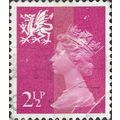 WALES, QE II, Machin, pink 1971, 2½p, #3