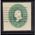 Used U311 2c George Washington Very Fine Cut Sq...
