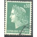 France 1969 - 30c green - "Republique" - used 7