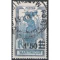 MARTINIQUE N° 116 YVERT OBLITERE ( USED )