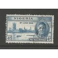 Nigeria 1946 Peace/Victory 4d, used. SG61