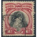 Captain Cook: 1d - Cook Islands 1935 - FH - SG 107
