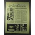 1959 The British Iron & Steel Federation Ad - M...