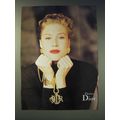 1989 Christian Dior Jewelry Ad