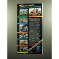 1990 Tsubaki Motorcycle Chain Ad - Jamie James +
