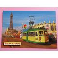 Blackpool Tram, Lancashire Postcard #6