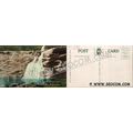 CT New Milford Postcard The Falls ct_box4, getf...