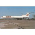 OK Jet CSA Tupolev TU154M Civil Aircraft Postca...
