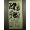 1953 Southern Pacific Railroad Ad - California ...