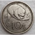 Independent State of PAPUA NEW GUINEA 10 Toea 1...