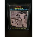 NL Playoff Game 2 #200 | 1971 Topps Baseball Tr...