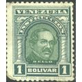 Venezuela 1911 - SG349 - 1b green - Bello - MH