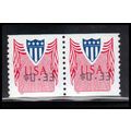 CVP33 33c Shield Very Fine MNH Pair PA5049