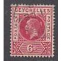 Seychelles 1906 King Edward VII 6d