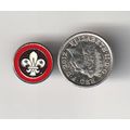 Scout Metal Pin Badge UK - Associate Member - U...