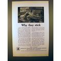 1923 AT&T Telephone Ad - Why They Stick