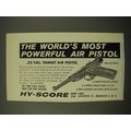 1965 Hy-Score Model 800 Target Air Pistol Advertisement
