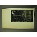 1950 Union-National Unite Bedroom Chest Ad