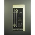 1952 Black, Star & Gorham Silver Spoon Straws Advertisement - Sip.. and Stir