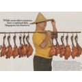 Singapore Fishing Dead Chickens Advertising Pos...