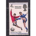 GB 1966 QE2 4d Football Cup Winners Umm SG 700 ...