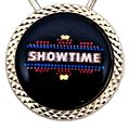 Vtg Showtime Advertising Keychain 1970's - 80's...