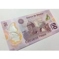Mexico UNCIRCULATED $50 Pesos last polymer 2019...