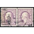 493, Used VF 3¢ Coil Pair - Stuart Katz