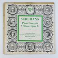 Schumann Concerto Piano & Orchestra In A Minor ...