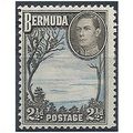 Bermuda 1943 SG113b 2 1/2d P Blue & Sepia-Black...