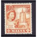 MALTA 1956 1/2d ORANGE SG 267 M / MINT#2