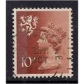 Scotland GB 1976 10p Orange Brown Machin SG S29...