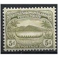 Solomon Islands 1908 SG12 5d Olive Mounted Mint...