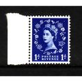 GREAT BRITAIN 1953 SG 516 1d ULTRAMARINE TUDOR ...