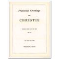 christies seafood steaks 1953 greetings houston...