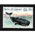 NEW ZEALAND 1988 WHALES $1.30 SPERM WHALE SG 14...