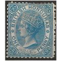 British Honduras 1872 SG5 1d Pale Blue WMk Crow...