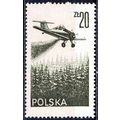 Poland. 1977. Michel # 2484. PZL-106 Kruk, crop...