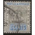British Guiana 1900 SG256 6c Grey-Black & Ultra...