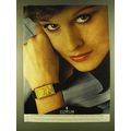1980 Corum Swiss Ingot Watch Ad - The Gold Stan...