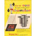 OIL CENTER TOOL COMPANY 1953 new champion casin...