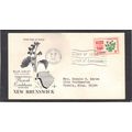 FDC Rose Craft 5c Blue Violet (Cachet-Typed/A) ...