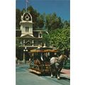 Standard size printed postcard of Disneyland Go...