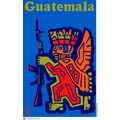 Political OSPAAAL POSTER.GUATEMALA Maya Inca Az...
