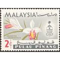 Malaya Penang QEII 1965 2c Arundina Graminifoli...